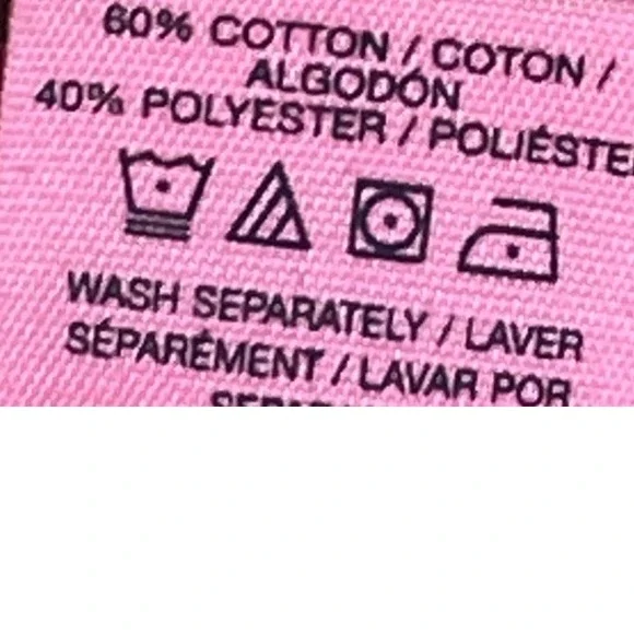 PINK Victoria's Secret Waffle Knit Thermal V-Neck Top Neon Pink Medium - Picture 5 of 6